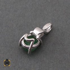 مدال زمرد اصل زنانه طرح آنیل - کد 3061 مدال زمرد اصل زنانه طرح آنیل - کد 3061