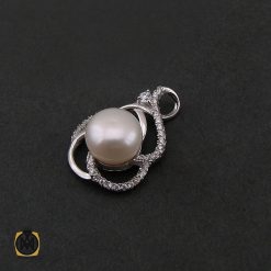 مدال مروارید پرورشی زنانه طرح مانیا - کد 3067 مدال مروارید پرورشی زنانه طرح مانیا - کد 3067