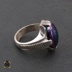 انگشتر حدید با حکاکی ناد علی مردانه – کد 8450 انگشتر حدید با حکاکی ناد علی مردانه – کد 8450