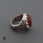 2 انگشتر عقیق یمن مردانه درشت و خوش رنگ – کد 8482 - تصویر 2