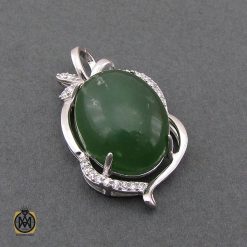 مدال یشم زنانه طرح پردیس - کد 3101 مدال یشم زنانه طرح پردیس - کد 3101