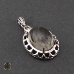 مدال کوارتز روتایل زنانه طرح شادی - کد 3112 - تصویر 2