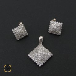 سرویس نقره زنانه طرح پونه - کد 7072 سرویس نقره زنانه طرح پونه - کد 7072