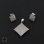 2 سرویس نقره زنانه طرح فرحناز - کد 7076 - تصویر 2