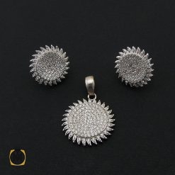 سرویس نقره زنانه طرح خورشید - کد 7078 سرویس نقره زنانه طرح خورشید - کد 7078