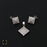 سرویس نقره زنانه طرح مهرناز - کد 7082 - تصویر 2