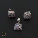 2 سرویس نقره زنانه طرح مهشید - کد 7083 - تصویر 2