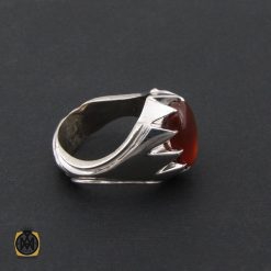 انگشتر عقیق یمن مردانه هنر دست استاد شرفیان - کد 8517 انگشتر عقیق یمن مردانه هنر دست استاد شرفیان - کد 8517