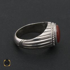 انگشتر عقیق یمن مردانه  - کد 8520 انگشتر عقیق یمن مردانه  - کد 8520