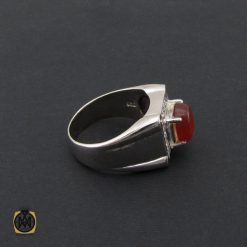 انگشتر عقیق یمن مردانه مرغوب - کد 8560 انگشتر عقیق یمن مردانه مرغوب - کد 8560