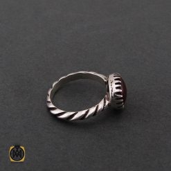 انگشتر عقیق قرمز اسپرت - کد 8380 انگشتر عقیق قرمز اسپرت - کد 8380