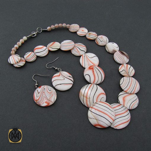 سرویس صدف طرح مهشید زنانه - کد 7052 - تصویر 2