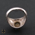 3 انگشتر فیروزه نیشابوری مردانه - کد 8389 - تصویر 3