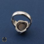 3 انگشتر عقیق باباقوری یمنی اصل مردانه - کد 8413 - تصویر 3