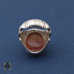 3 انگشتر عقیق یمن مردانه - کد 8419 - تصویر 3
