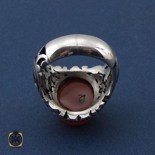 انگشتر عقیق یمن مردانه - کد 8422 - تصویر 3