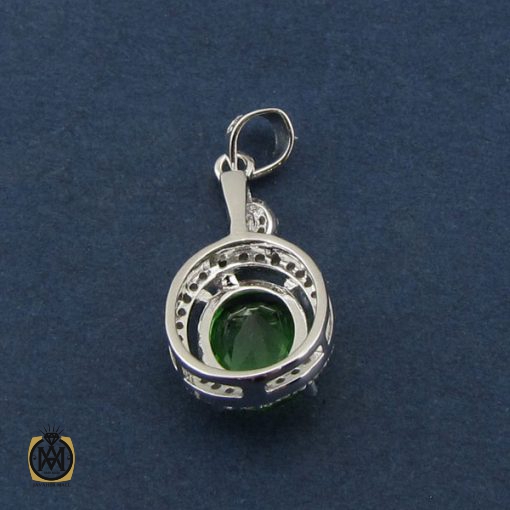 مدال نقره زنانه طرح آوین - کد 3060 - تصویر 3