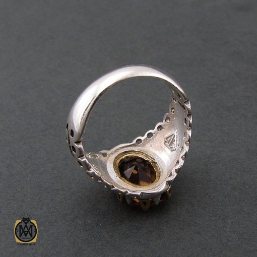 انگشتر زولتنایت و مارکازیت مردانه - کد 8434 - تصویر 3