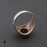 3 انگشتر زولتنایت و مارکازیت مردانه - کد 8436 - تصویر 3