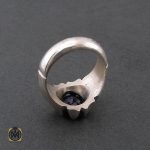 3 انگشتر یاقوت کبود آفریقایی اصل مردانه - کد 8437 - تصویر 3