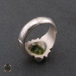 انگشتر زبرجد مردانه دست ساز - کد 8438 - تصویر 3