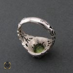 3 انگشتر زبرجد مردانه دست ساز - کد 8439 - تصویر 3