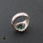 3 انگشتر توپاز مردانه دست ساز – کد 8441 - تصویر 3