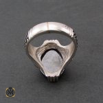 3 انگشتر حدید با حکاکی ان الحسین مصباح الهدی وسفینه النجاه مردانه – کد 8448 - تصویر 3