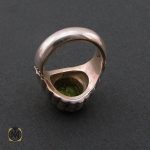 3 انگشتر زبرجد مردانه دست ساز - کد 8460 - تصویر 3