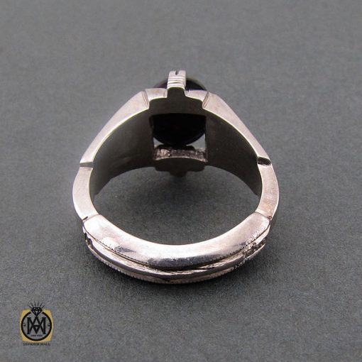 انگشتر اپال مردانه دست ساز - کد 8462 - تصویر 3