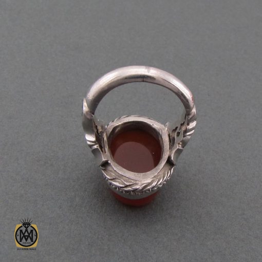 انگشتر عقیق یمن مردانه - کد 8484 - تصویر 3