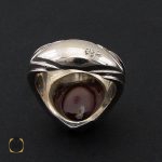 انگشتر عقیق یمن مردانه هنر دست استاد شرفیان - کد 8517 - تصویر 3