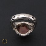 3 انگشتر عقیق یمن مردانه دست ساز - کد 8531 - تصویر 3
