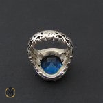 3 انگشتر توپاز لندن مردانه مرغوب و ارزشمند - کد 8533 - تصویر 3