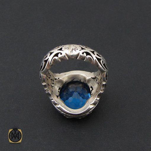 انگشتر توپاز لندن مردانه مرغوب و ارزشمند - کد 8533 - تصویر 3