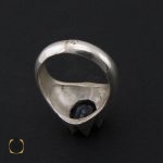 3 انگشتر یاقوت کبود مردانه با رکاب دست ساز - کد 8547 - تصویر 3