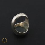 3 انگشتر آکوامارین مردانه درشت و معدنی - کد 8553 - تصویر 3