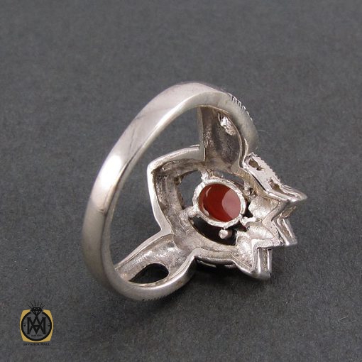 3 سرویس عقیق و مارکازیت زنانه طرح لاله - کد 7041 - تصویر 3