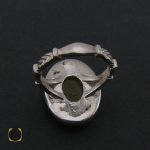 انگشتر عقیق زرد با حکاکی شرف الشمس مردانه - کد 8385 - تصویر 3