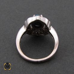 انگشتر فیروزه نیشابورب زنانه طرح نوشین - کد 2088 انگشتر فیروزه نیشابورب زنانه طرح نوشین - کد 2088