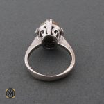 3 انگشتر فیروزه نیشابوری زنانه طرح نیلی - کد 2089 - تصویر 3