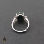 3 انگشتر فیروزه نیشابور زنانه طرح نوژان - کد 2091 - تصویر 3