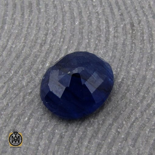 نگین تک یاقوت کبود آفریقایی و خوش رنگ - کد 9006 - تصویر 3