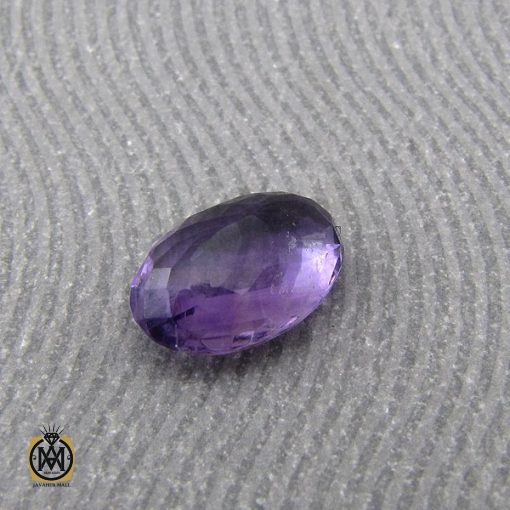 نگین ظریف تک آمتیست خوش رنگ - کد 9013 - تصویر 3