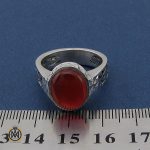 4 انگشتر عقیق یمن مردانه - کد 8414 - تصویر 4