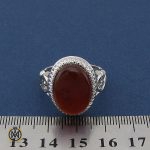 4 انگشتر عقیق یمن مردانه - کد 8426 - تصویر 4