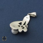 سرویس مروارید پرورشی اصل، جید و مارکازیت طرح کمند زنانه - کد 7062 - تصویر 5