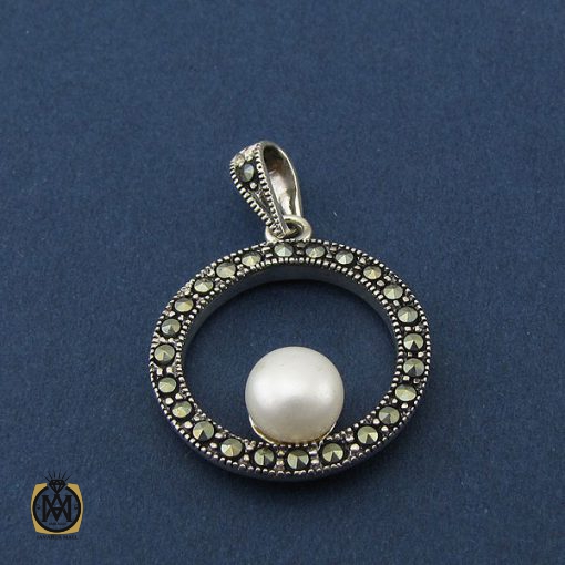 4 سرویس مروارید پرورشی اصل و مارکازیت طرح لیان زنانه - کد 7066 - تصویر 4