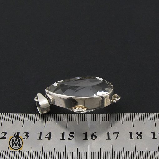 مدال کریستال اصل زنانه طرح ویانا - کد 3057 - تصویر 4