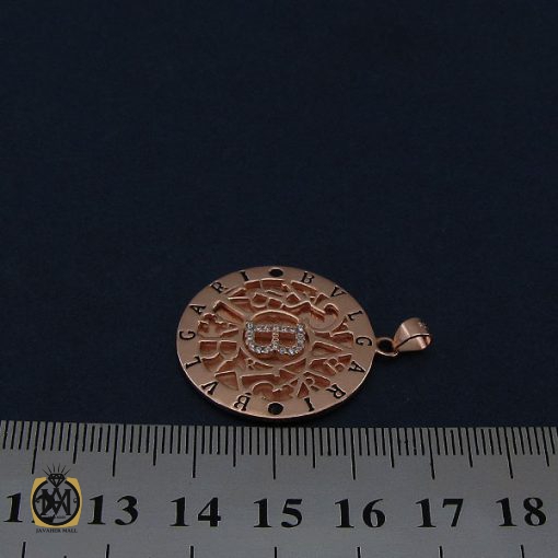 مدال نقره اسپرت طرح بولگاری - کد 3058 - تصویر 4